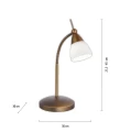 PINO lampa stołowa antyczny mosiądz 4001-11