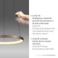 HOOP lampa wisząca kawowa 2851-36
