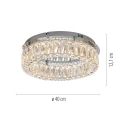 KULUNKA lampa sufitowa chrom 15204-17