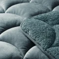 140x200 Lazy TEDDY velvet  zieleń Kpl kołdra z poszewką na poduszkę