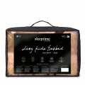 140x200 Lazy Kids LUXE róż Kpl kołdra z poszewką na poduszkę