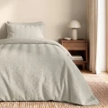140x200/220 CURVE 3D krem mikrofibra kpl pościeli