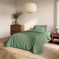 140x200/220 CURVE 3D zieleń mikrofibra kpl pościeli