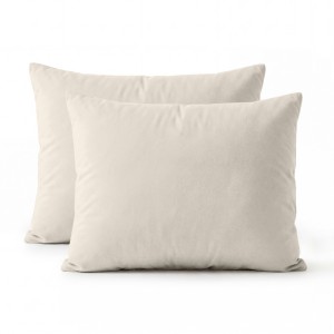 60x70 Lazy PERCALE 2 poszewki na poduszk beż