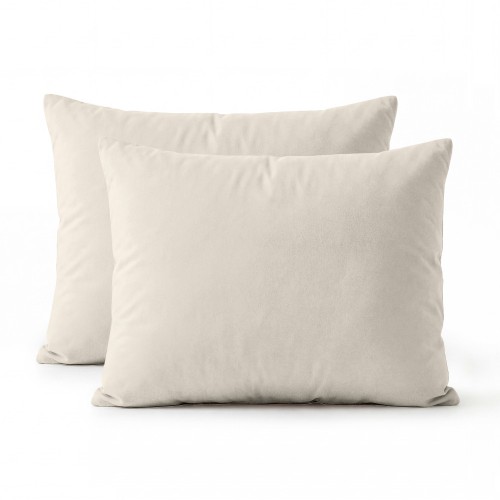 60x70 Lazy PERCALE 2 poszewki na poduszk beż