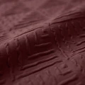 240x200/220 MODERN GEO 3D bordo mikrofibra kpl pościeli