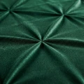 200x220 Lazy Velvet PINTUCK zieleń kołdra