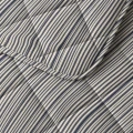 240x220 Lazy bawełna STRIPY beż/niebieski kołdra