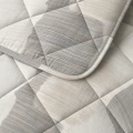 200x220 Lazy bawełna CHECKERED beż/szary kołdra