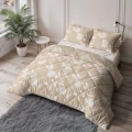 240x220 Lazy bawełna FALLON piasek/pomarańcz kołdra