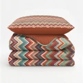 140x200 Lazy INDRA Multi Kpl kołdra z poszewką na poduszkę