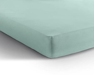 80/90/100x200/220cm prześcieradło Double Jersey 220g. k. seledynowy