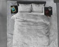 Kpl 240x220 FL TWIN WASHED COTTON szary flanela