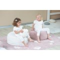 Ø50cm CHILL Vintage Nude pufa bawełniana