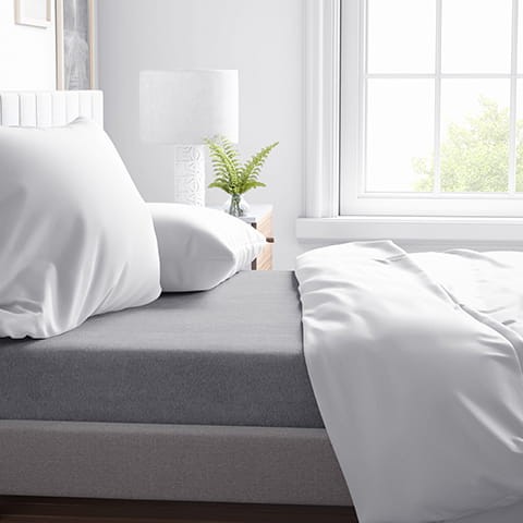 200x250cm prześcieradło płaskie flanela 150gr. k. szary