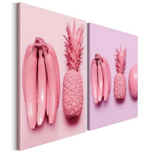 OWOCE W FARBIE 60x40cm dyptyk