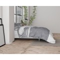 240x220 SKYLAR antracyt komplet pościeli flanelowej