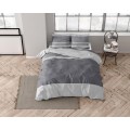 240x220 SKYLAR antracyt komplet pościeli flanelowej
