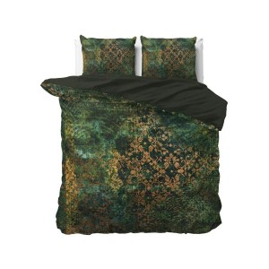 Kpl 200x220 VENNI zieleń pościel satyna bawełniana