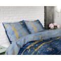 240x220 SCRATCHY niebieski komplet pościeli mix